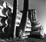 Säulentrommeln vom Tempel des Olympischen Zeus, Athen by Herbert List, 1937, Vintage. Silbergelatineabzug. Agfa-Brovira-Papier, sold Oct 2018