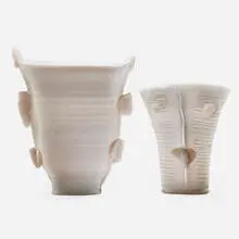 Rudolf Staffel, Two small Light Gatherer vases