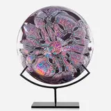David Schwarz, Large sculpture from the V-Axis series on rotating stand