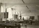 Tischlerei-Werkstatt im Bauhaus in Dessau by Iwao Yamawaki, 1930, Späterer Silbergelatineabzug, sold May 2019