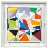 Andromeda I by Yaacov Agam, 1985, Farbserigraphie auf Hartfaserrelief, sold Dec 2016