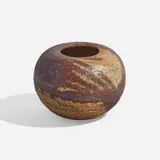 Bowl by Annikki Hovisaari, c. 1955, glazed stoneware, sold May 2024