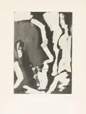 Pablo Picasso, Sculpteur travaillant à un buste de femme. II, 1965, Radierung auf Rives-Velin