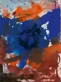 Ohne Titel by Fred Thieler, 1981, Mischtechnik auf Velin, sold Jun 2018