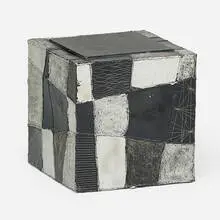 Argente cube side table by Paul Evans, Paul Evans Studio for Directional, sold Jan 2019