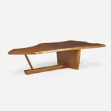 Minguren II coffee table by George Nakashima, Nakashima Studio, sold Jan 2019