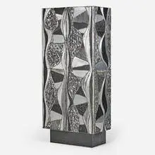 Paul Evans, Rare and exceptional Argente cabinet, Paul Evans Studio for Directional