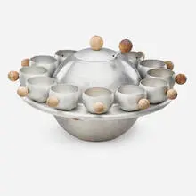 Saturn punch set by Russel Wright, Russel Wright, Inc, sold Jan 2019