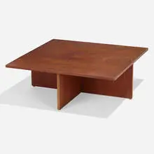 Axel Thygesen, Coffee table, 1958, teak, ebony