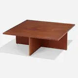 Axel Thygesen, Coffee table, 1958, teak, ebony