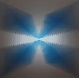 Marlena Lenart, Dynamika trójkąta VII, 2015, 2015, akryl, płótno