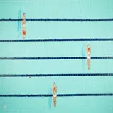 Renata Magda, Underwater flow II, 2026, 2026, akryl, płótno