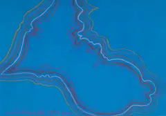 Jan Dobkowski, Kompozycja, 1993 r., 1993, pastel, papier
