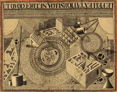 Zbigniew Makowski, Sator Arepo Tei, 1965 r., 1965, gwasz, papier
