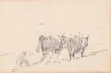 Leon Wyczółkowski, Orka, ołówek, papier
