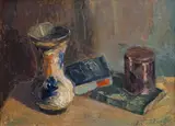 Włodzimierz Terlikowski, Martwa natura, lata 1930., olej, płótno, 30