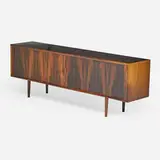 Tambour cabinet by Svend Aage Larsen, Denmark, sold Jan 2019