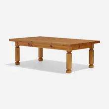 Sven Larsson, Coffee table, c. 1965, pine