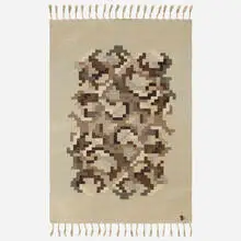 Erik Lundberg, Korall flatweave carpet, c. 1955, hand-woven wool