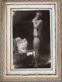 Ohne Titel. 1970er–1980er Jahre by Miroslav Tichý, Vintage. Silbergelatineabzug. Unikat, sold Nov 2014