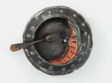 Ohne Titel by Markus Lüpertz, 1989, Bronze, bemalt, sold Nov 2014