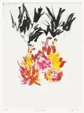 Georg Baselitz, Tama II, 2002, Farbaquatinta auf Velin
