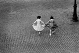Blick aus dem Fenster II: Der Tanz der Röcke, Trastevere, Rom by Herbert List, 1953, Vintage. Silbergelatineabzug. Agfa-Brovira-Papier, sold Jun 2015