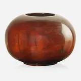 Ed Moulthrop, Rare Ocean Reef Key Largo Mahogany Globe