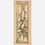 Harry Bertoia, Two untitled monographics (Sculpture Studies)