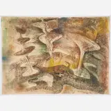 Harry Bertoia, Early untitled monographic (Organic Forms)