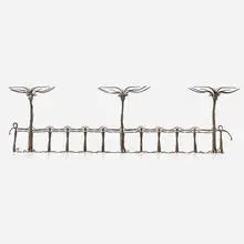 Three columns by Albert Paley, sold Jan 2019