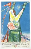 Alois Carigiet, OLYMPIC WINTER GAMES, St Moritz