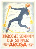 AROSA. XIII GROSSES SKIRENNEN DER SCHWEIZ by Elsa Moeschlin, offered Apr 2016