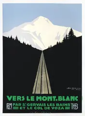 Géo Dorival, VERS LE MONT-BLANC. PLM