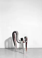 Guillaume Piéchaud, Poulpe Talon Aiguille, Red Edition Chair, 2012, applied plaque inscribed G. Piéchaud 2012 and numbered 4/8