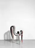 Guillaume Piéchaud, Poulpe Talon Aiguille, Red Edition Chair, 2012, applied plaque inscribed G. Piéchaud 2012 and numbered 4/8