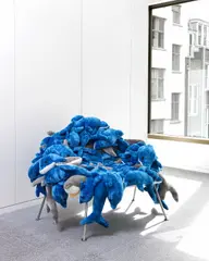 Fernando and Humberto Campana for Estudio Campana, Dolphins and Sharks Chair, 2006, stitched Campana No 9, 2006