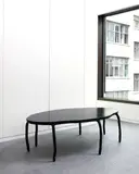 Multileg Coffee Table from the Clay Series by Maarten Baas for Den Herder Production House, 2011, one leg inset with metal lettering for BAAS, the underside signed in silver marker Maarten July 2011, offered Apr 2016
