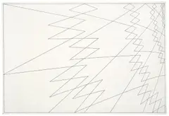 Opus 99 by Hans Hinterreiter, 1959, Tuschfeder und Tempera auf Hartfaser, sold Jun 2015