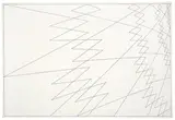 Hans Hinterreiter, Opus 99, 1959, Tuschfeder und Tempera auf Hartfaser