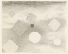 Sommerdunst by Meret Oppenheim, 1964, Farbstift auf Velin, sold Jun 2016
