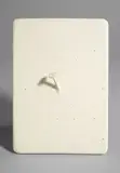 Aus: „Kineticism Series“ (Traffic Paint) by Günther Uecker, 1966, Holz und Nagel, weiß lackiert, sold Dec 2016