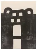 Gurutze Gorria I by Eduardo Chillida, 1984, Lithographie auf Arches-Velin, sold Nov 2015