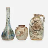 Martin Brothers Pottery, Three miniature vases