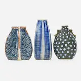 Martin Brothers Pottery, Three miniature vases