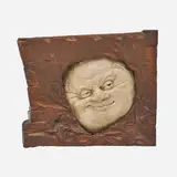 Martin Brothers Pottery, Small face plaque
