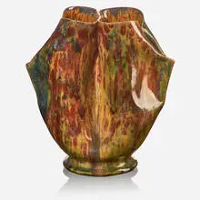 George E. Ohr, Fine large double-sided vessel
