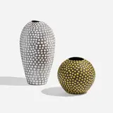 Ingrid Atterberg, Västkust vases, set of two, c. 1950, glazed stoneware