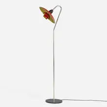 PH 3.5 / 2 floor lamp by Poul Henningsen, 1931, lacquered metal, Bakelite, nickel-plated steel, lacquered cast iron, sold May 2024