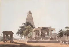 Thomas Daniell, Two Plates from Oriental Scenery (Abbey Travel 420 II.48, III.68)
